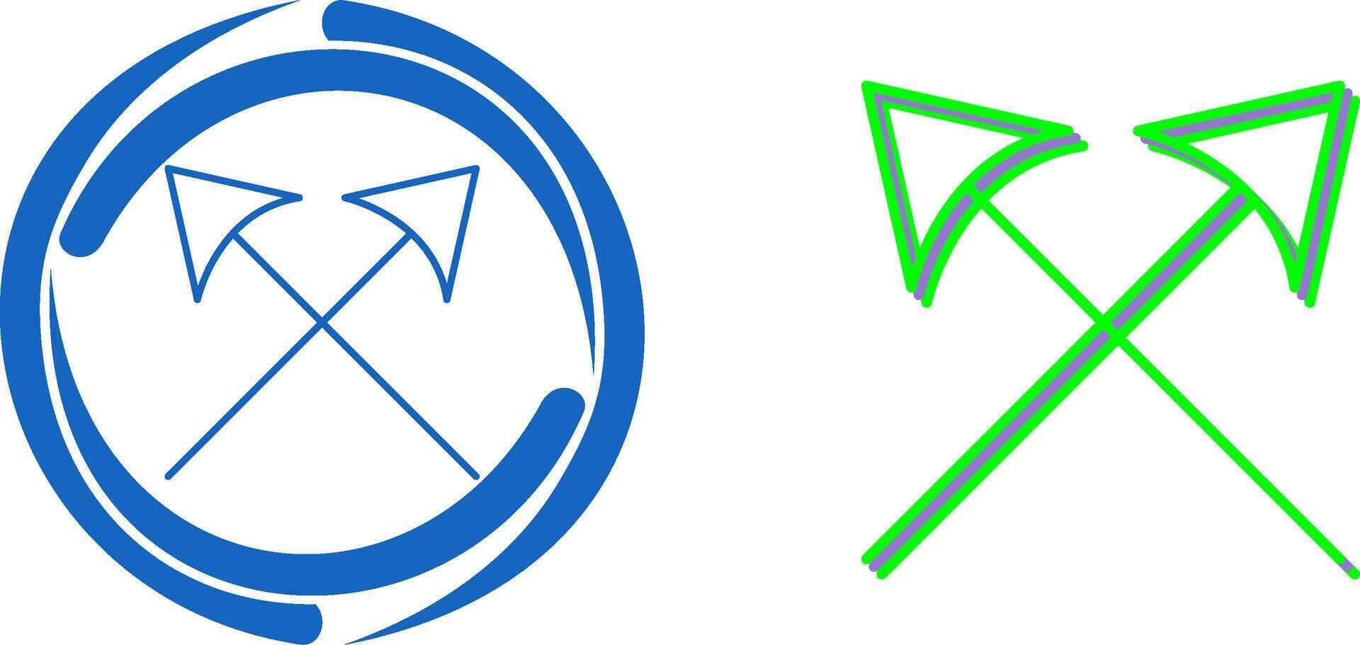 Arrows Icon Design vector