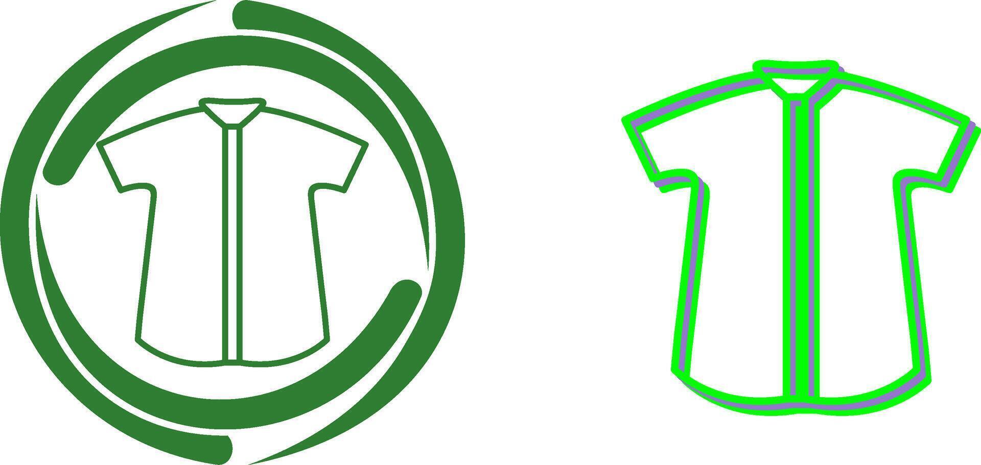 Check Shirt Icon Design vector