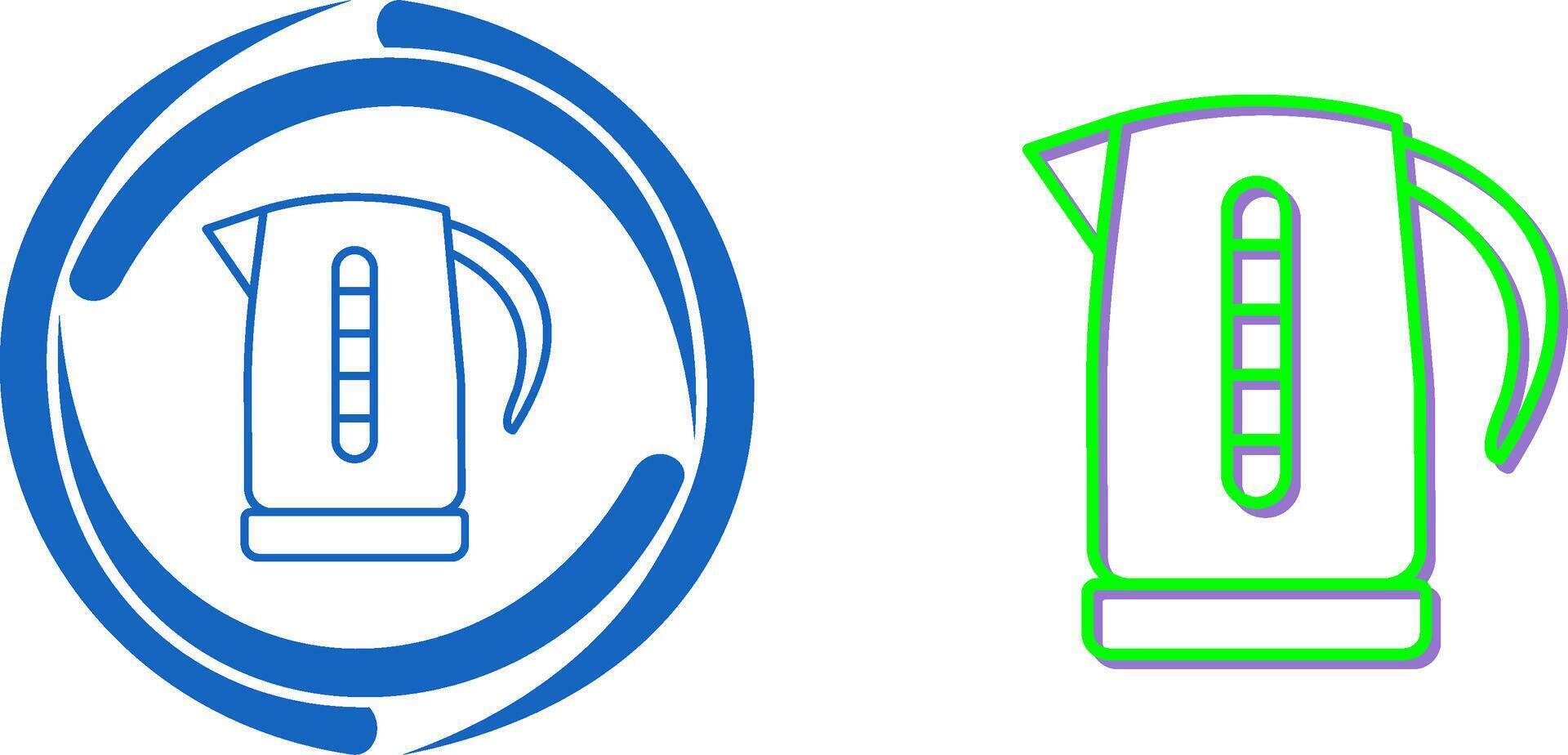 Kettle Icon Design vector