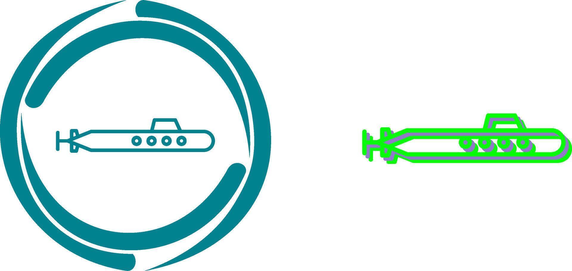 Submarine Icon Design vector