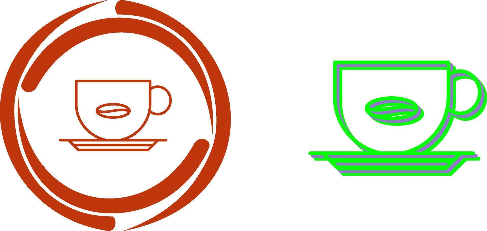 Coffee Mug Icon Design vector
