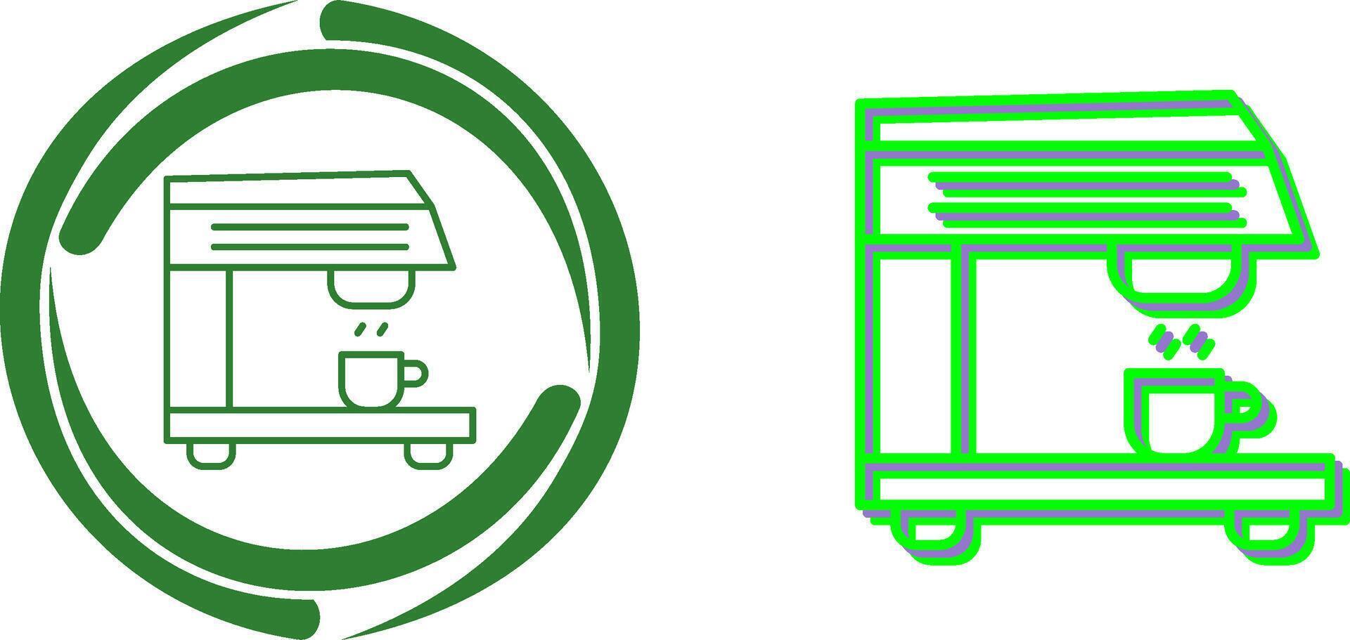 Coffee Machine Icon Design vector