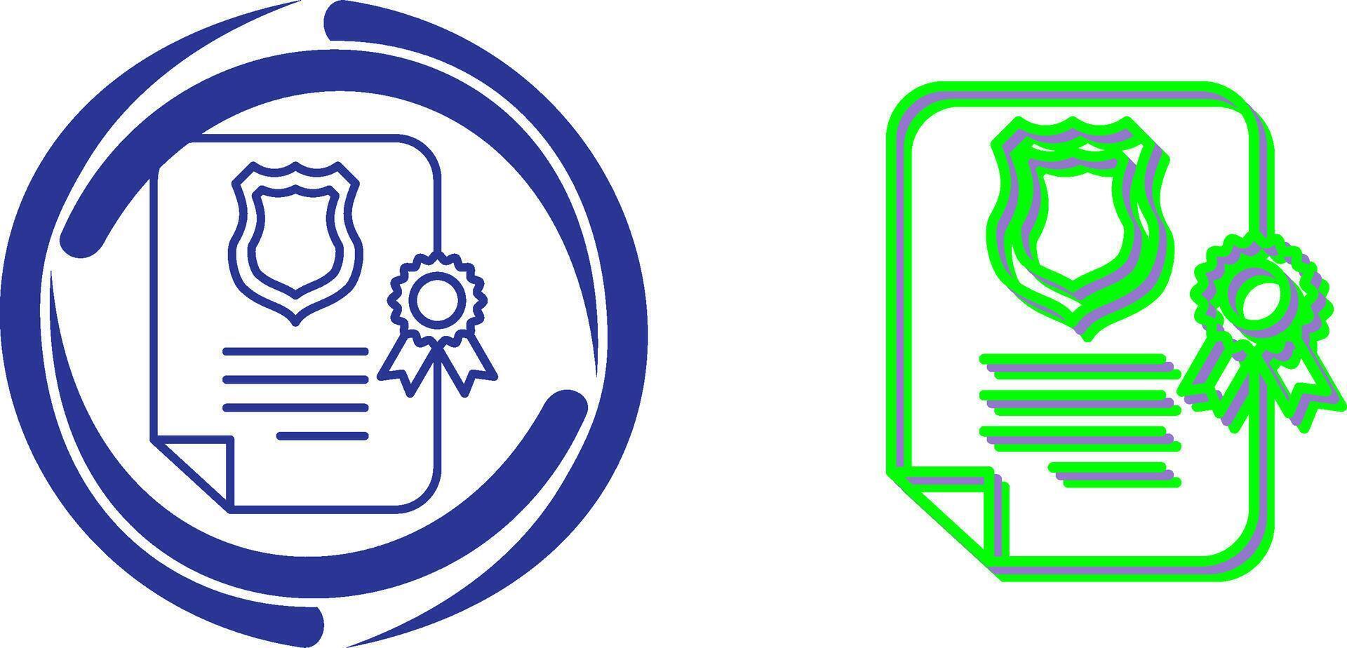Document Icon Design vector