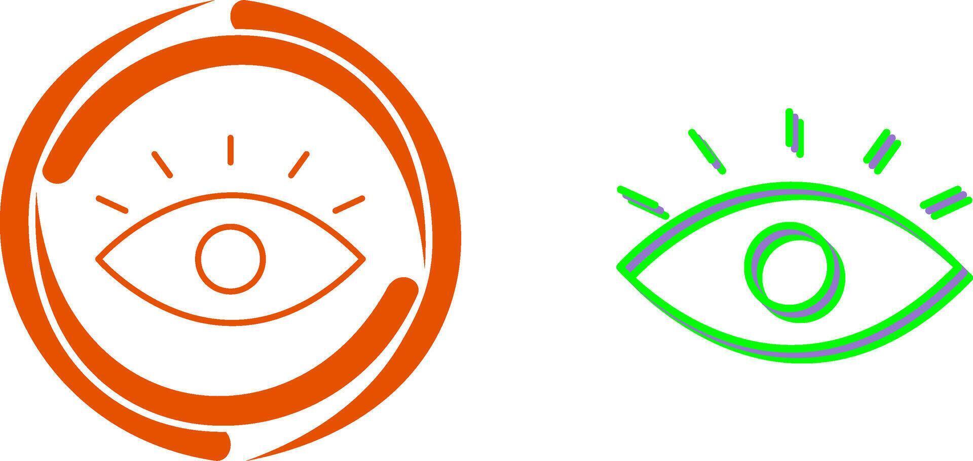 Eye Icon Design vector