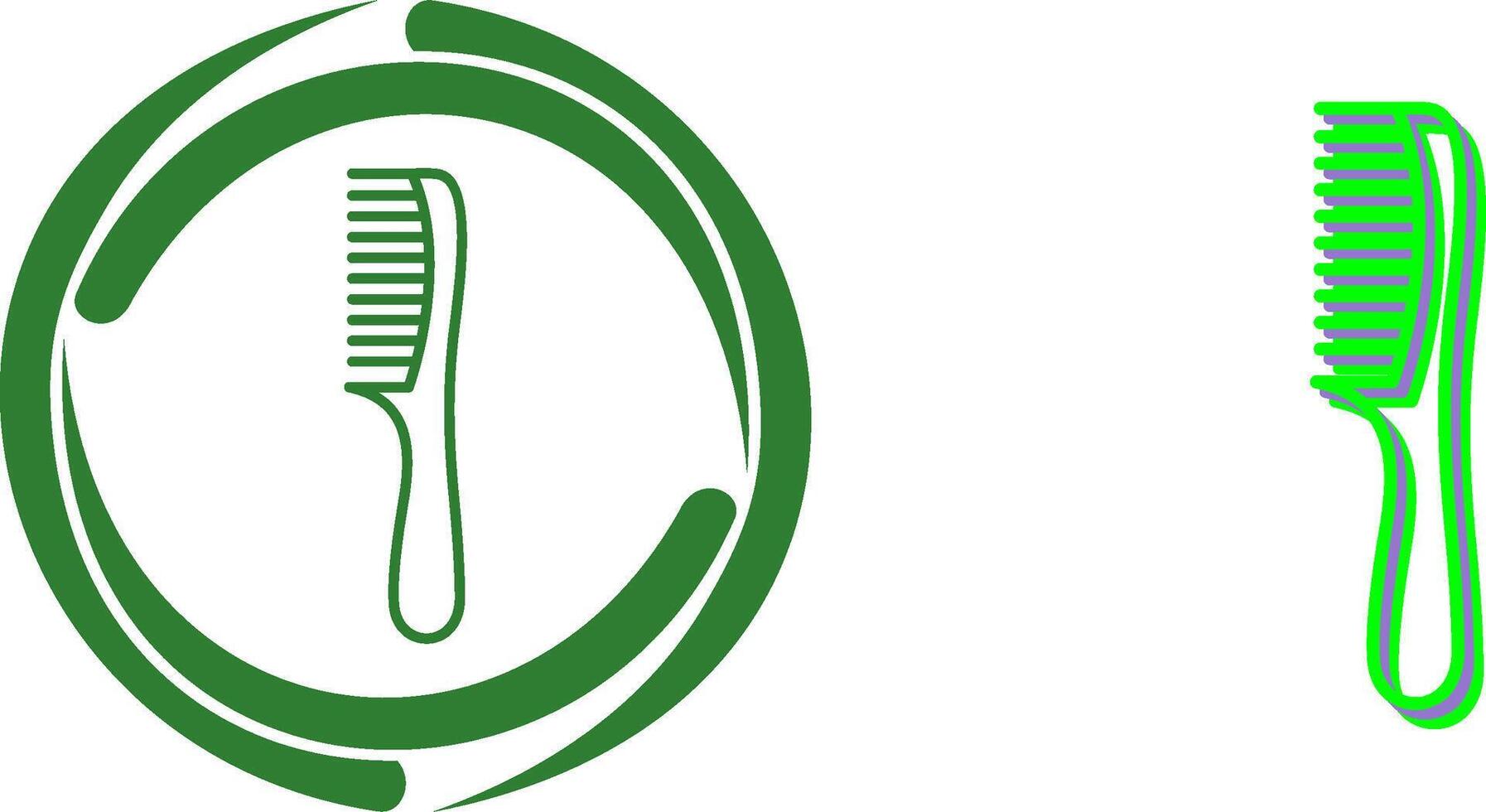 Comb Icon Design vector