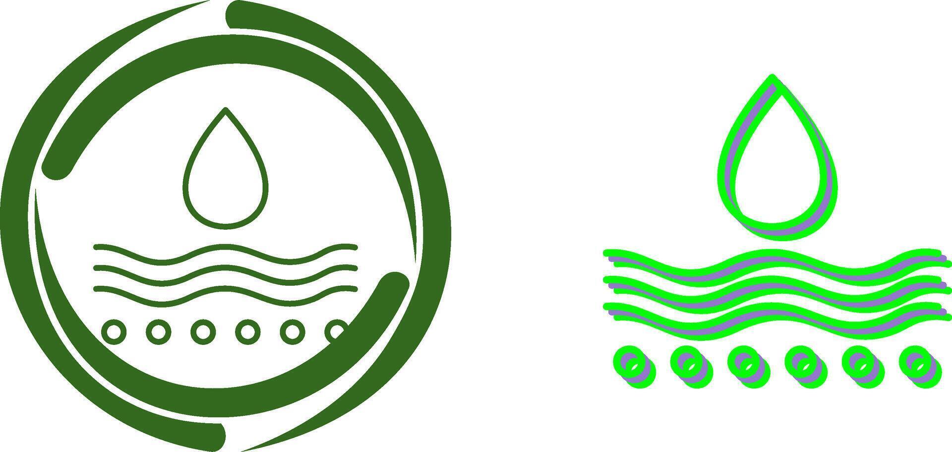 Moisture Icon Design vector