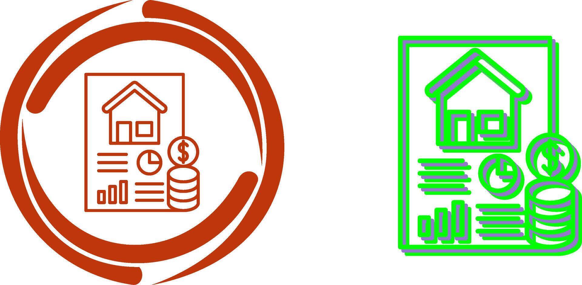Loan Icon Design vector