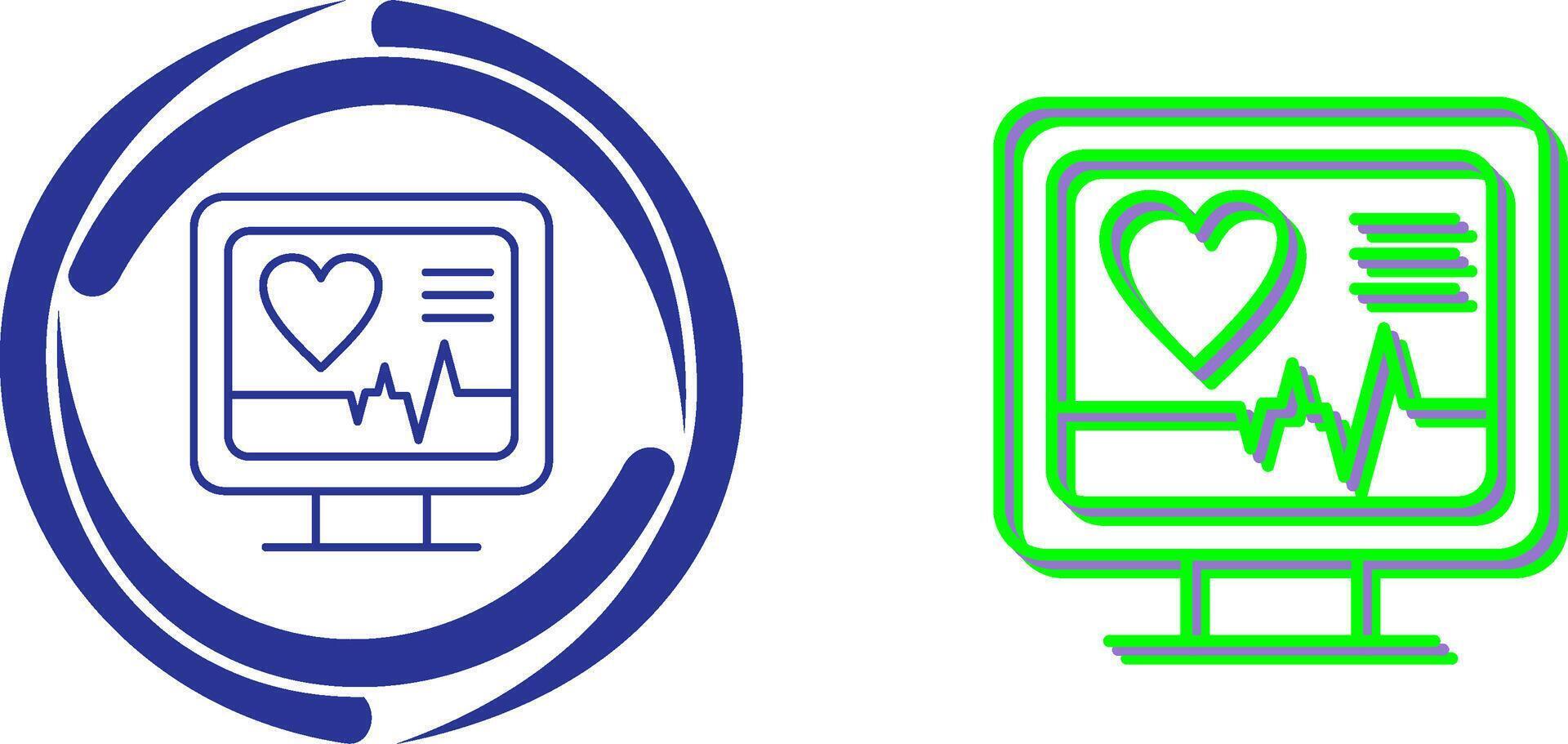 Pulse Icon Design vector