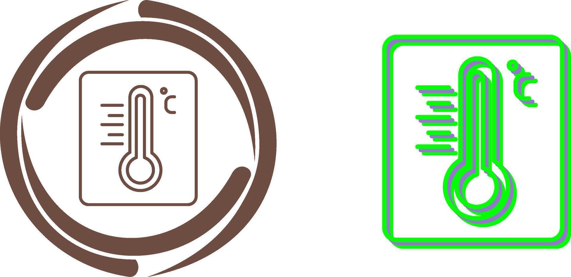 Thermometer Icon Design vector