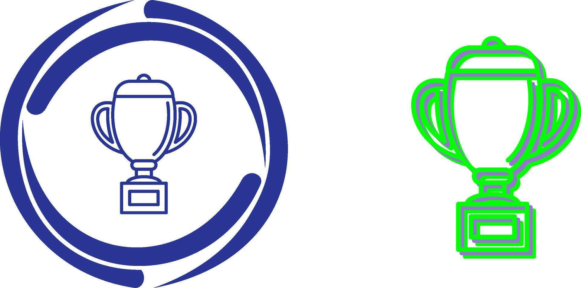Trophy Icon Design vector
