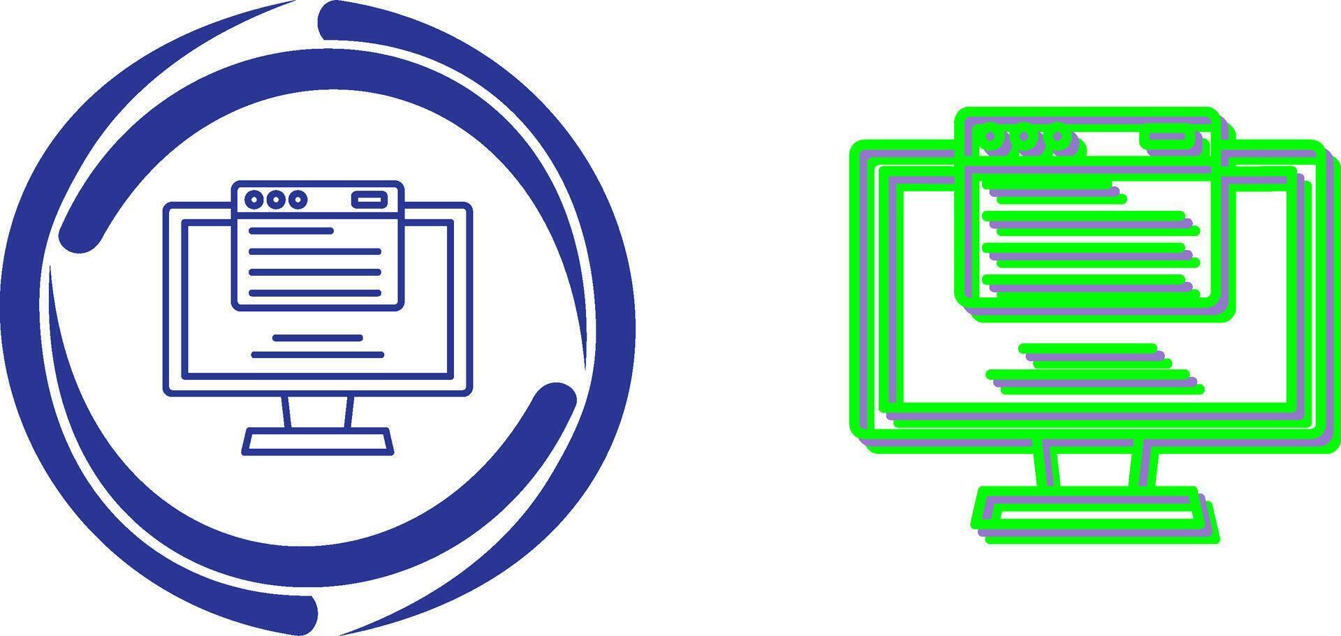 Web Icon Design vector