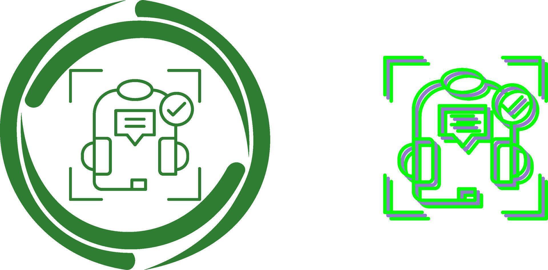 Technical Support Icon Design vector