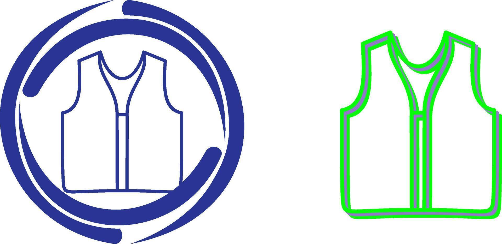 Swimming Vest Icon Design vector