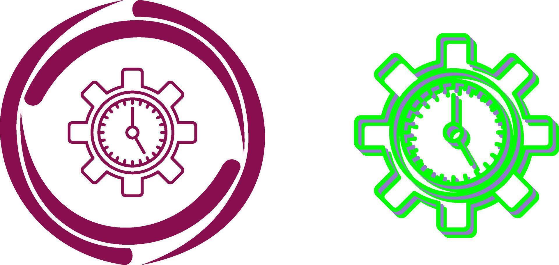 Time Management Icon Design vector