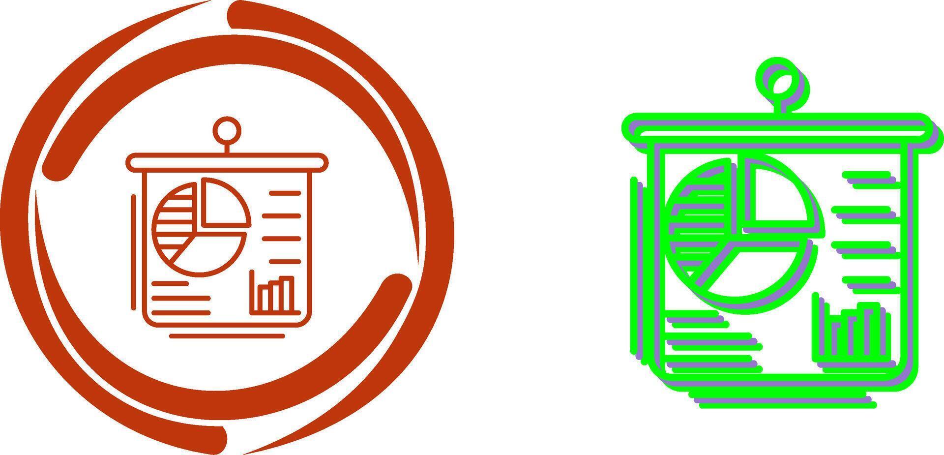 Presentation Icon Design vector
