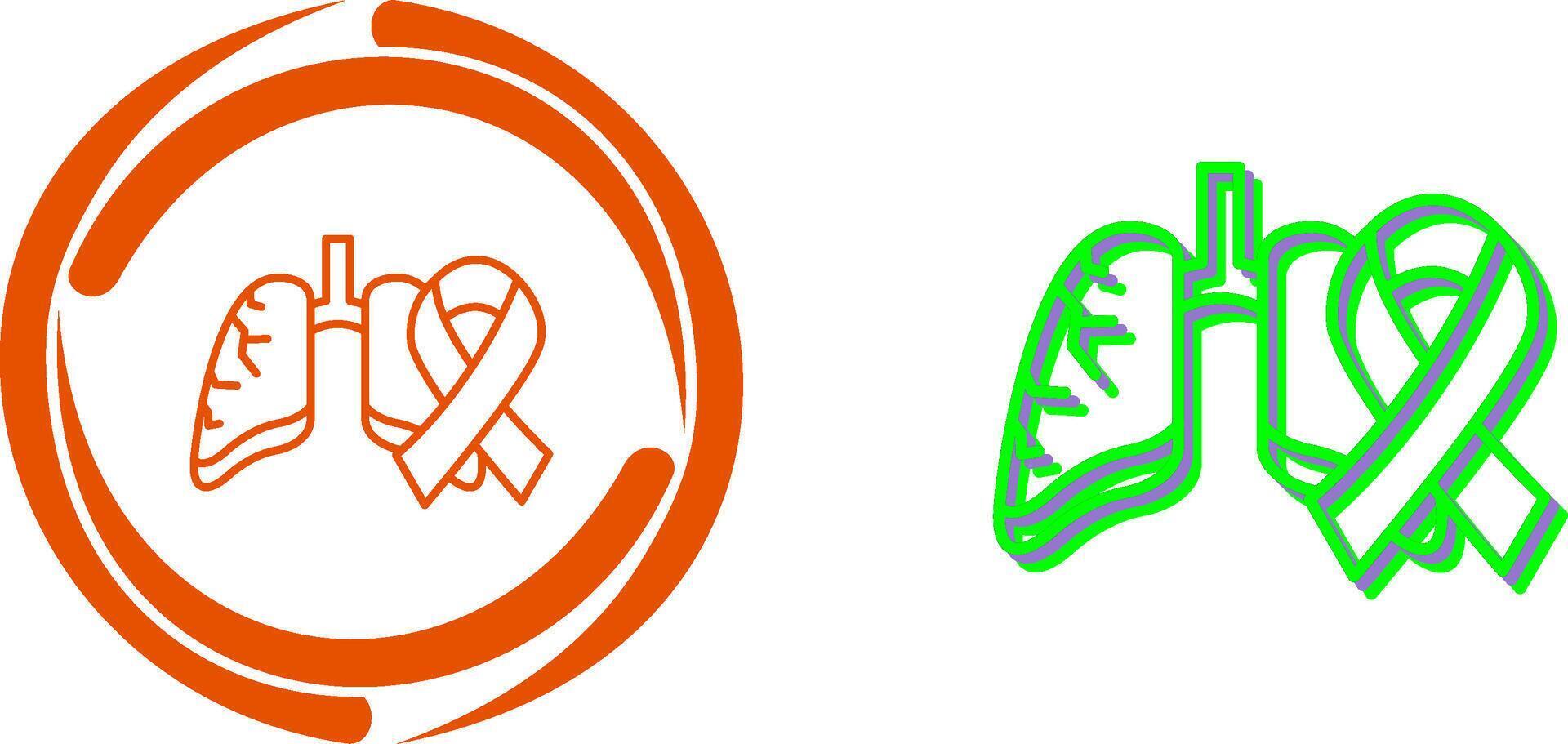 Cancer Icon Design vector