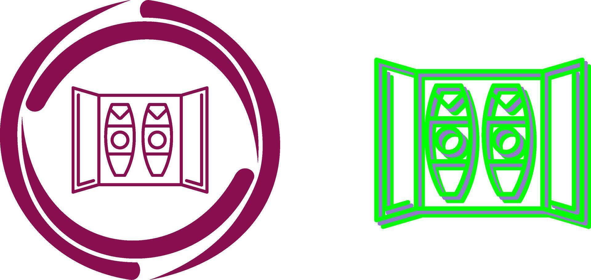 Cigar Box Icon Design vector