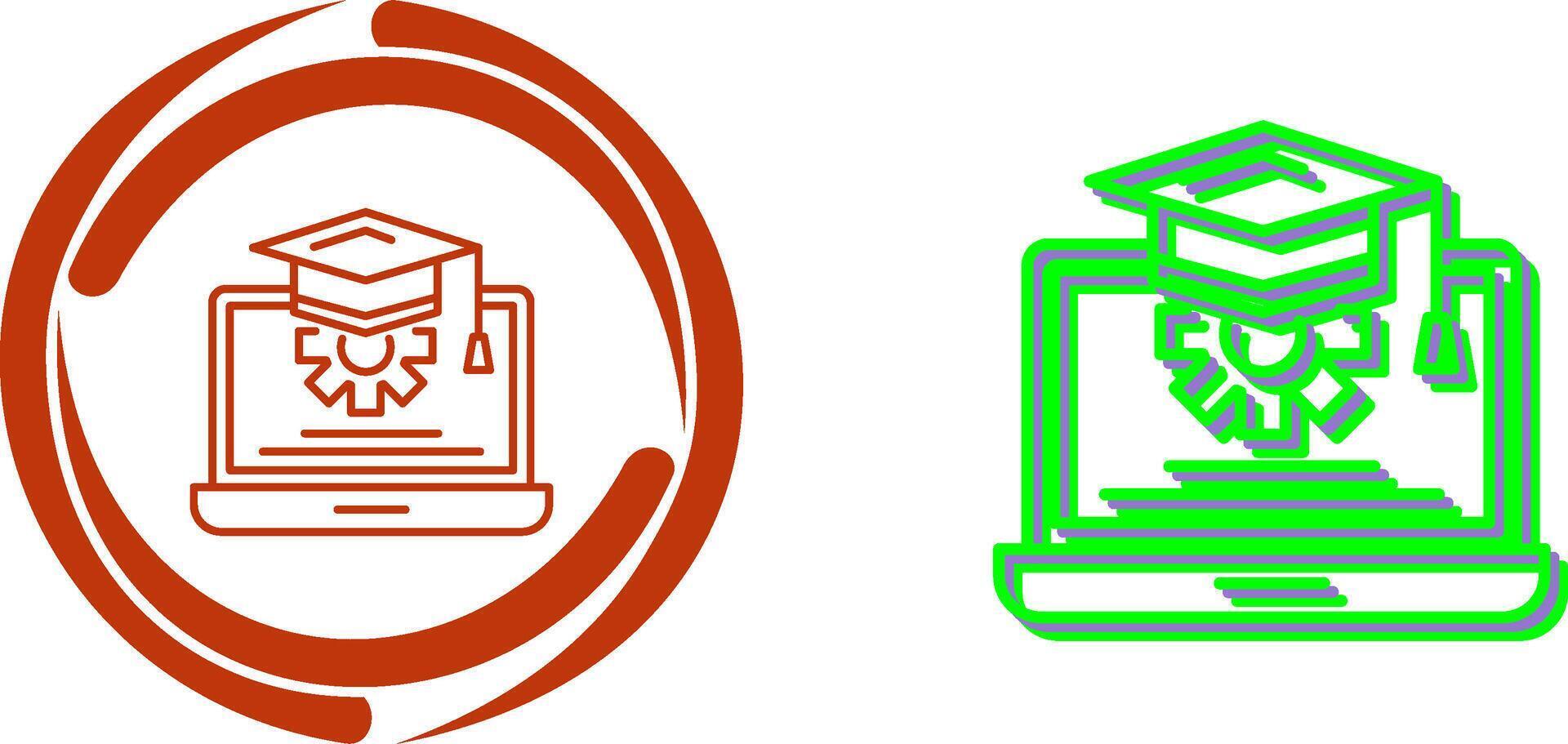 Course Icon Design vector
