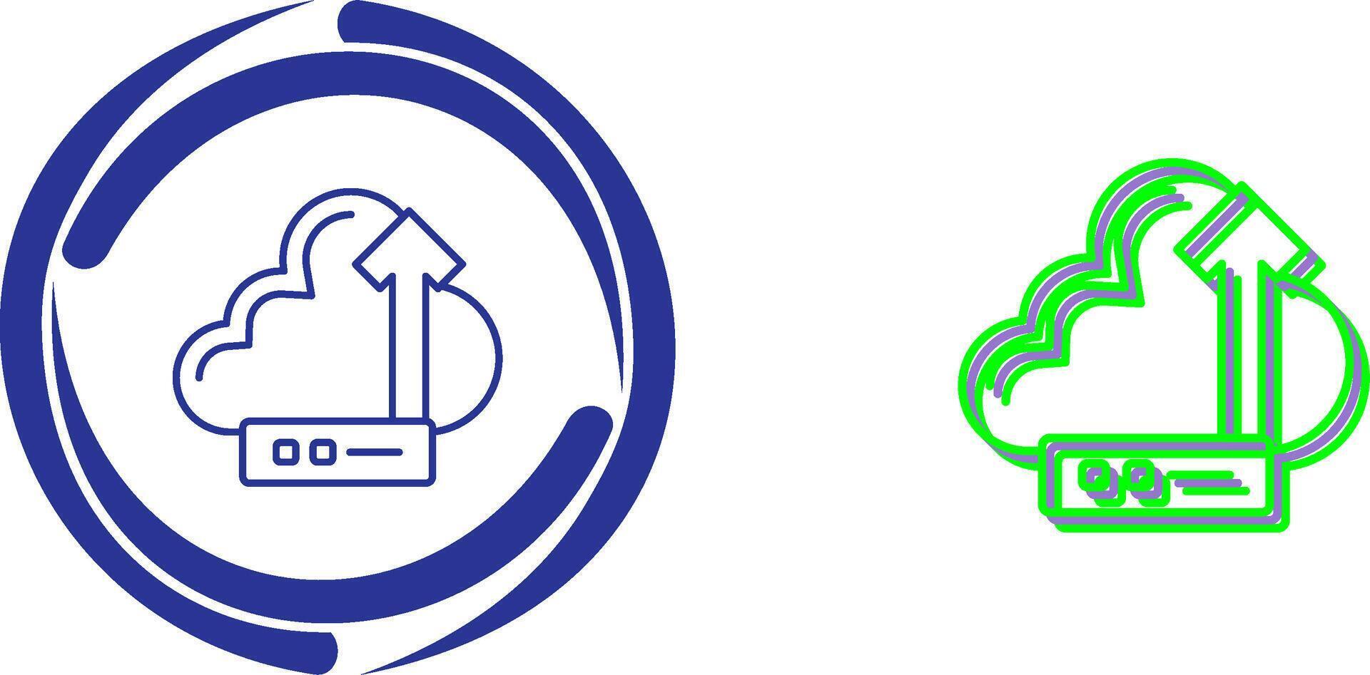 Cloud Icon Design vector