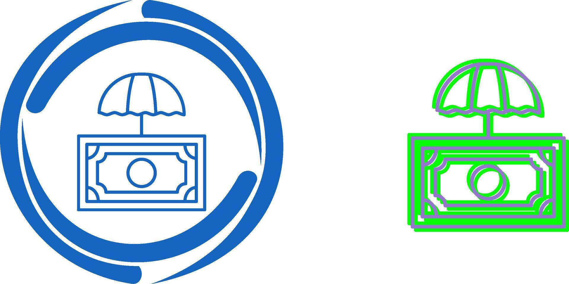 Umbrella Icon Design vector