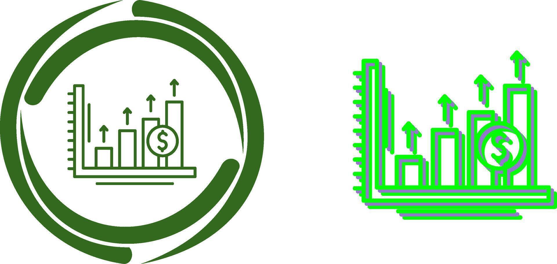 Profit Icon Design vector