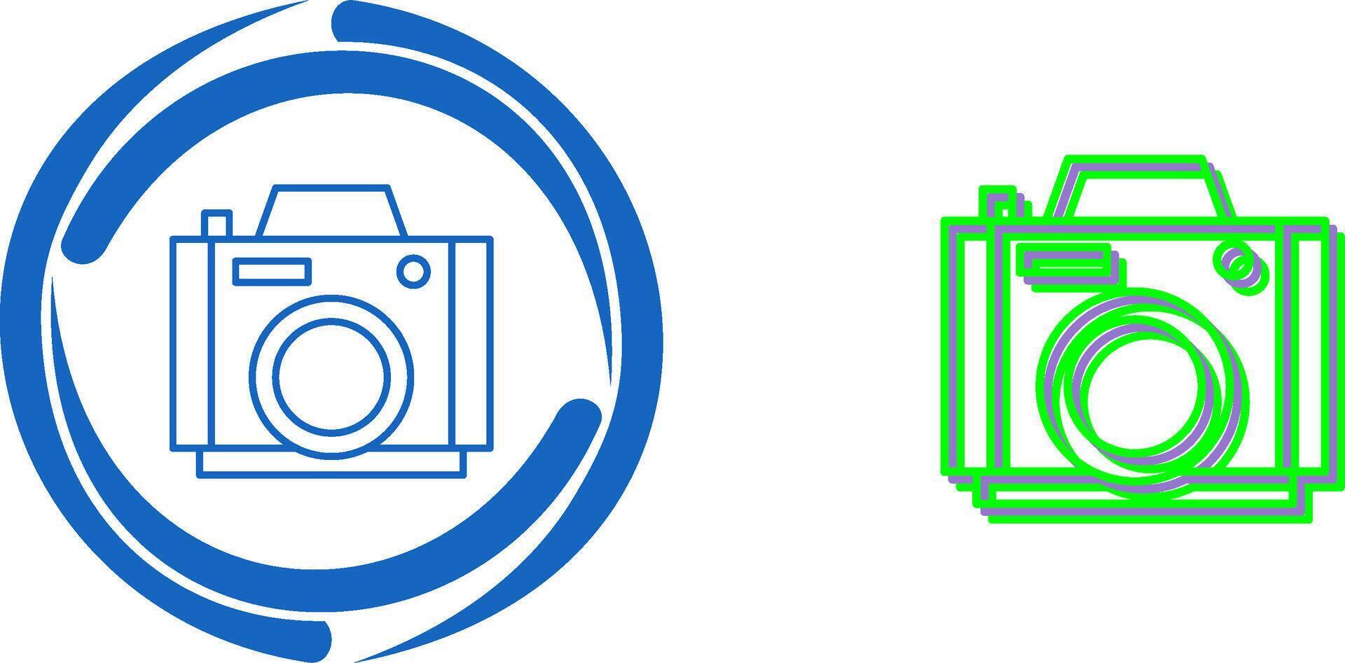 diseño de icono de cámara de fotos vector