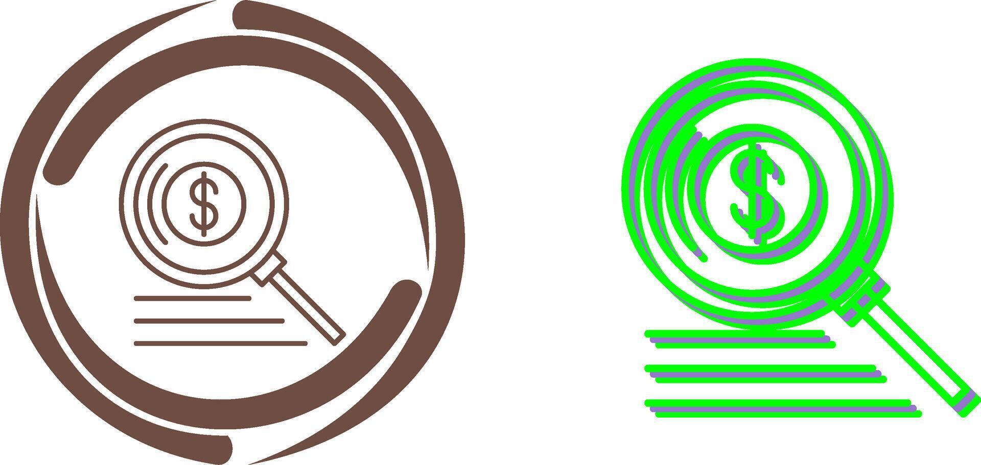 Search Icon Design vector