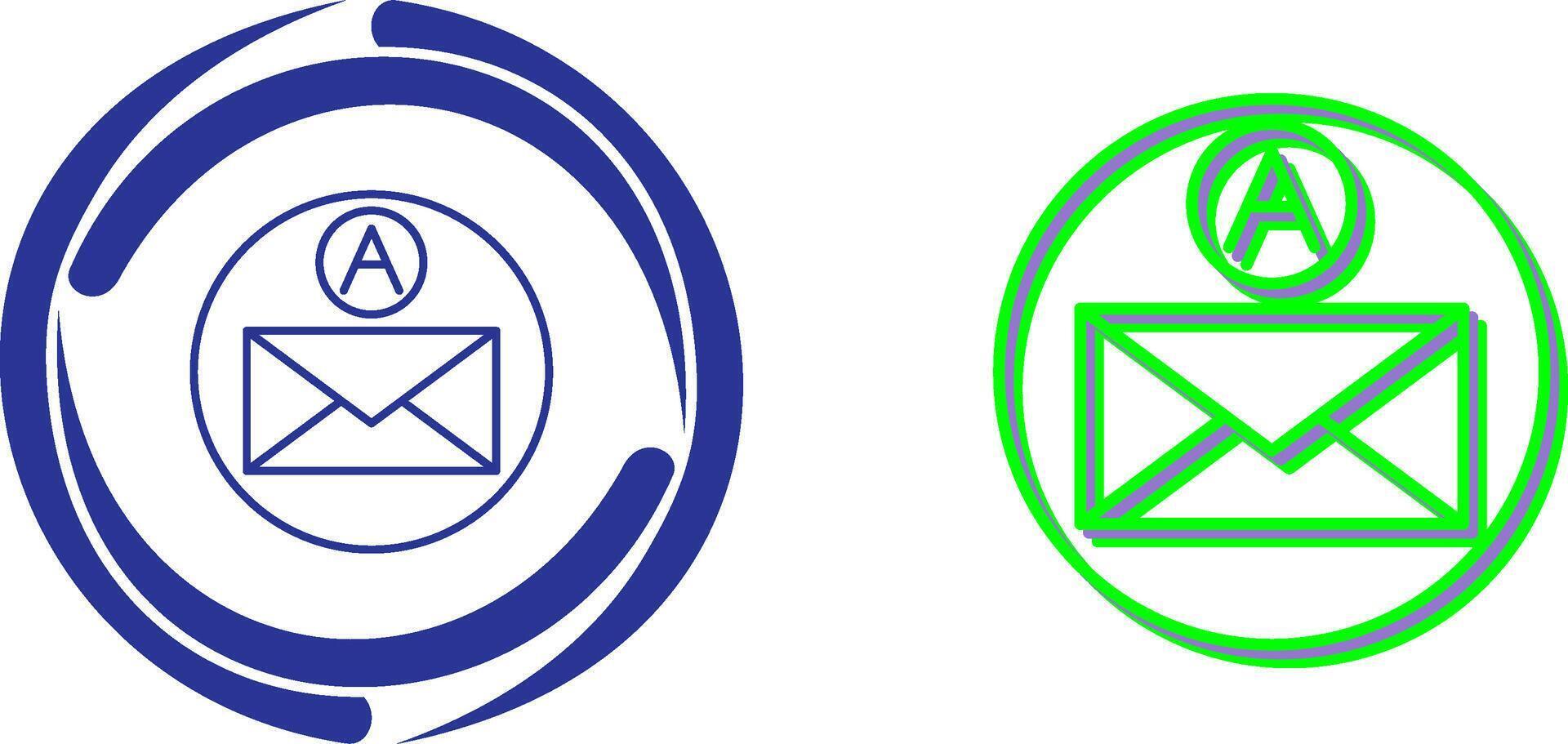 Email Icon Design vector