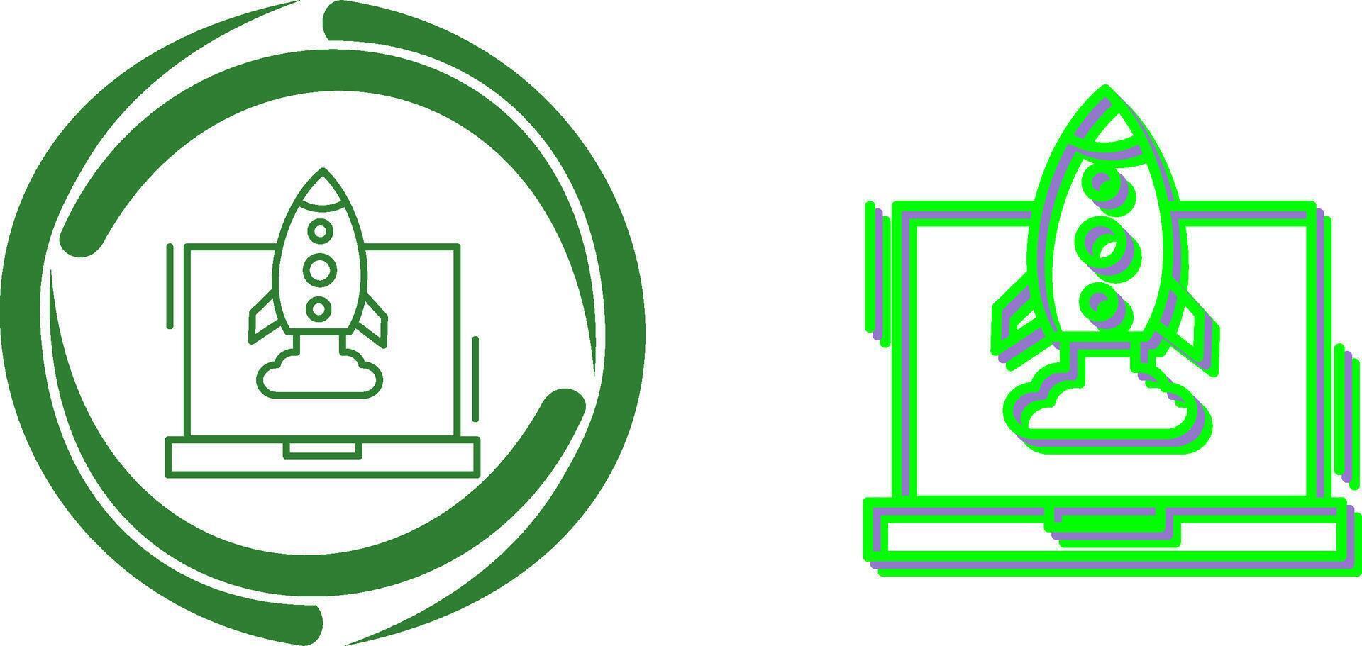 Rocket Icon Design vector
