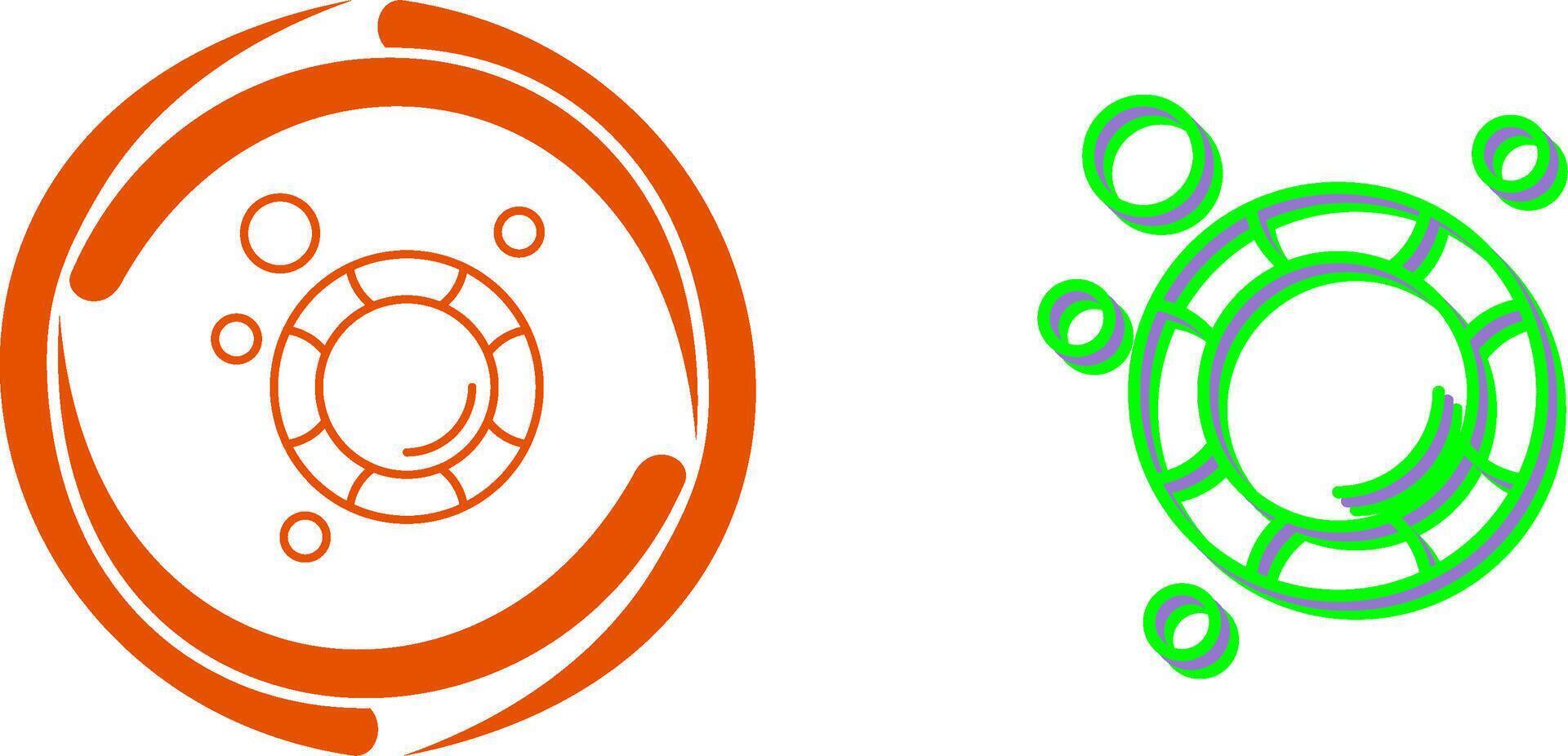 Lifesaver Icon Design vector