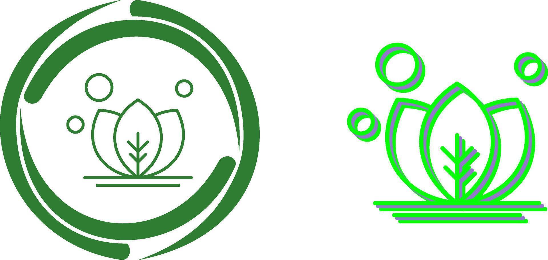 Leaf Icon Design vector