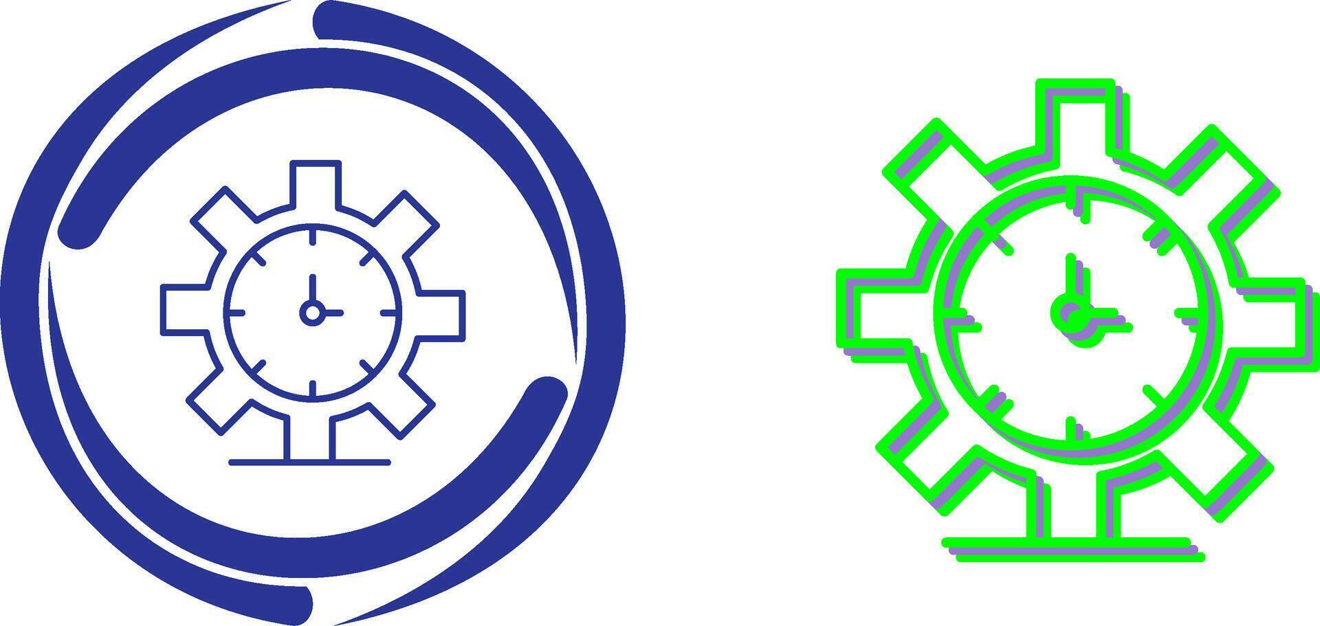 Time Management Icon Design vector