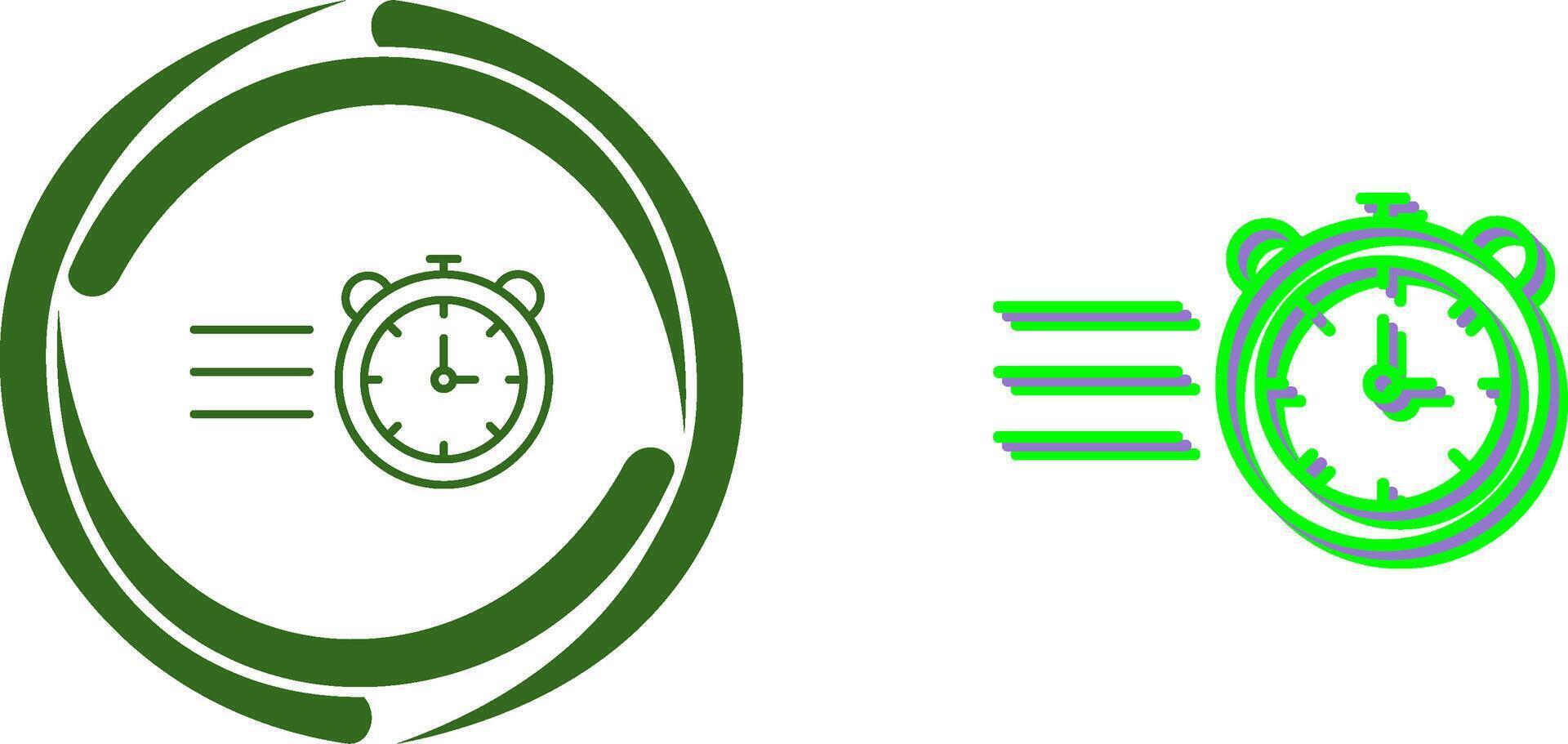 Stopwatch Icon Design vector