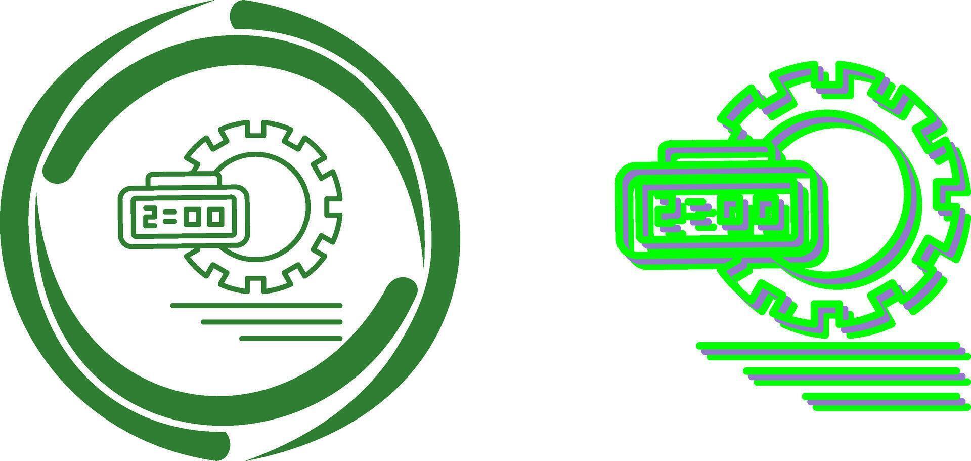 Time Management Icon Design vector
