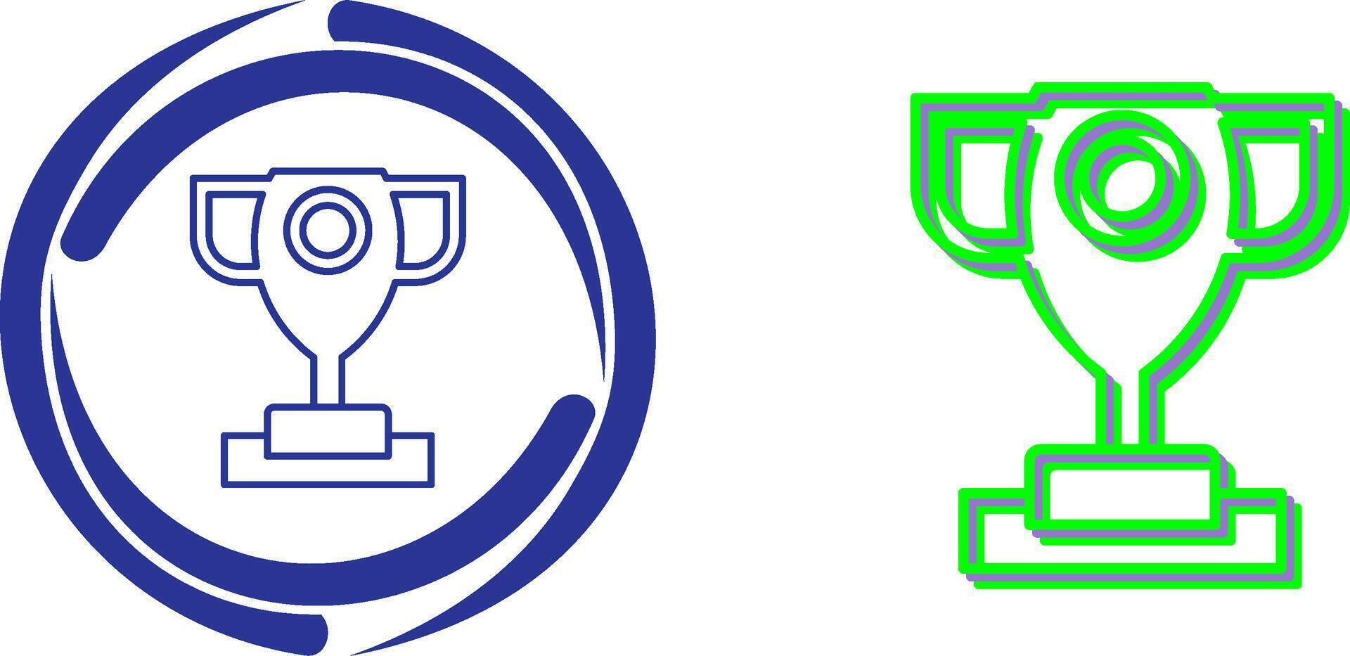 Trophy Icon Design vector