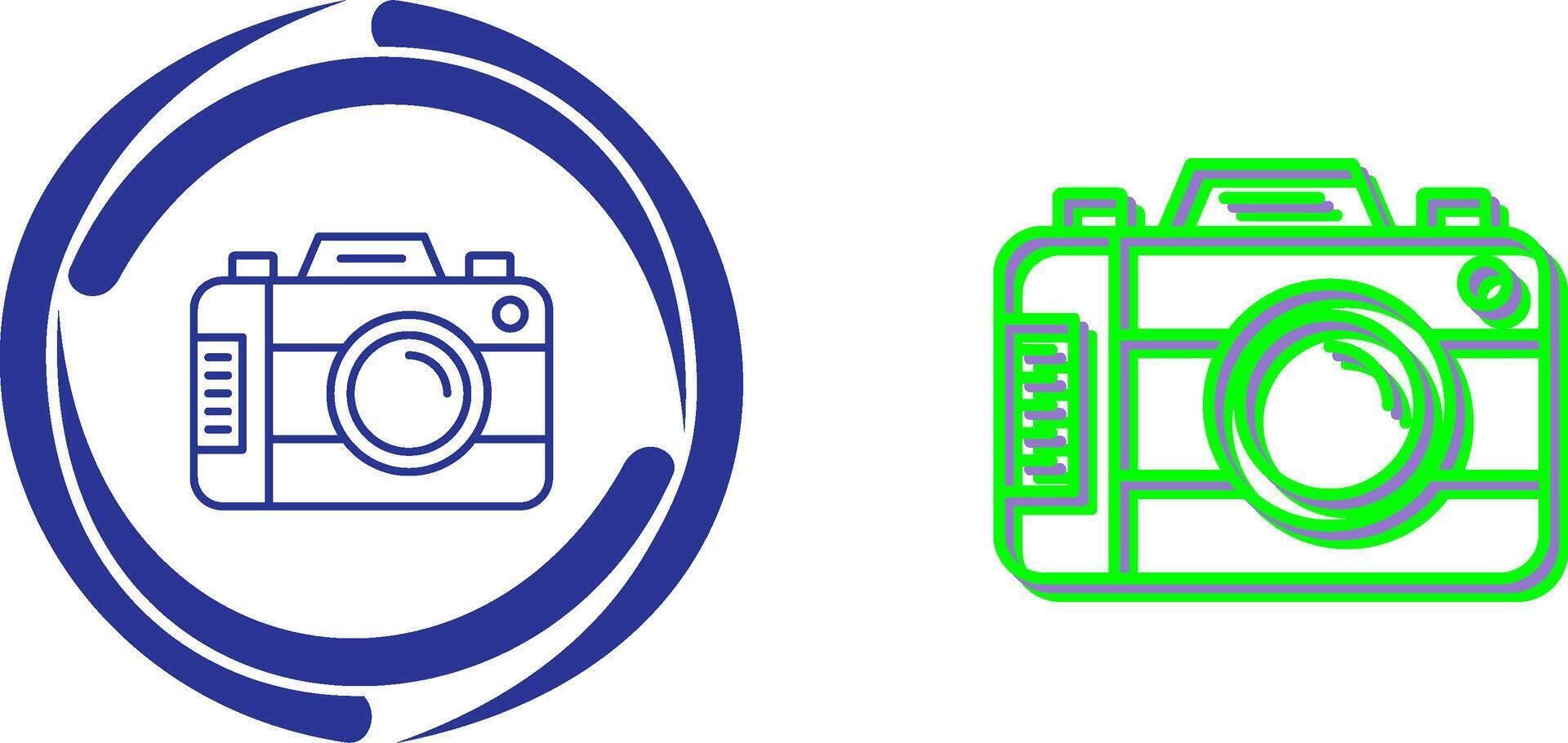 Digital Camera Icon Design vector