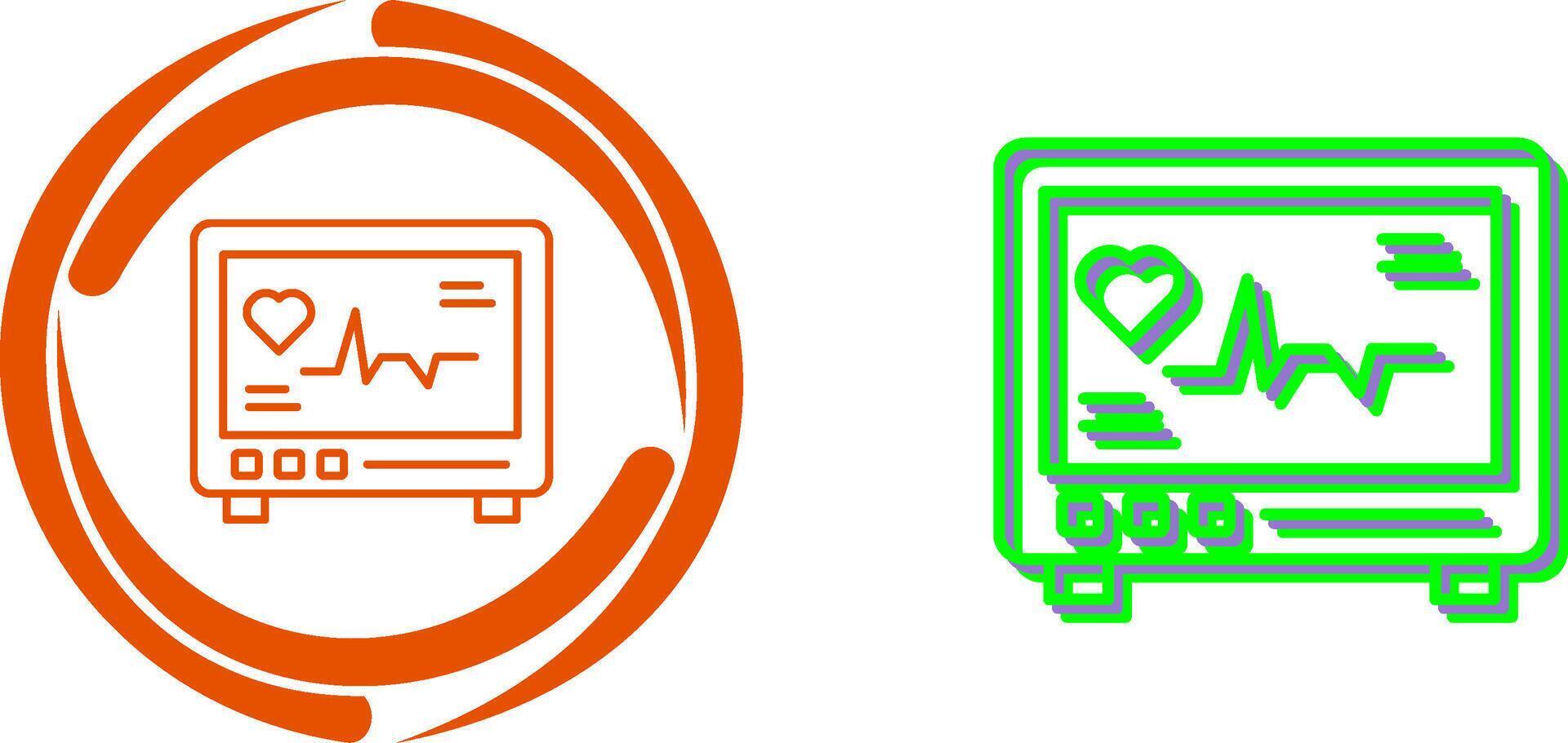 Cardiogram Icon Design vector