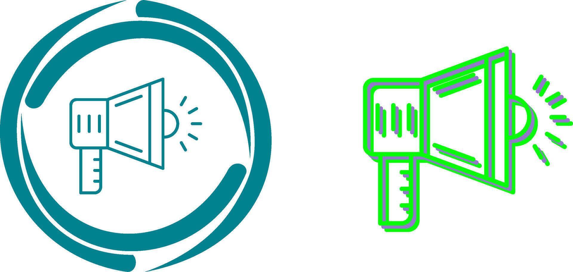Megaphone Icon Design vector