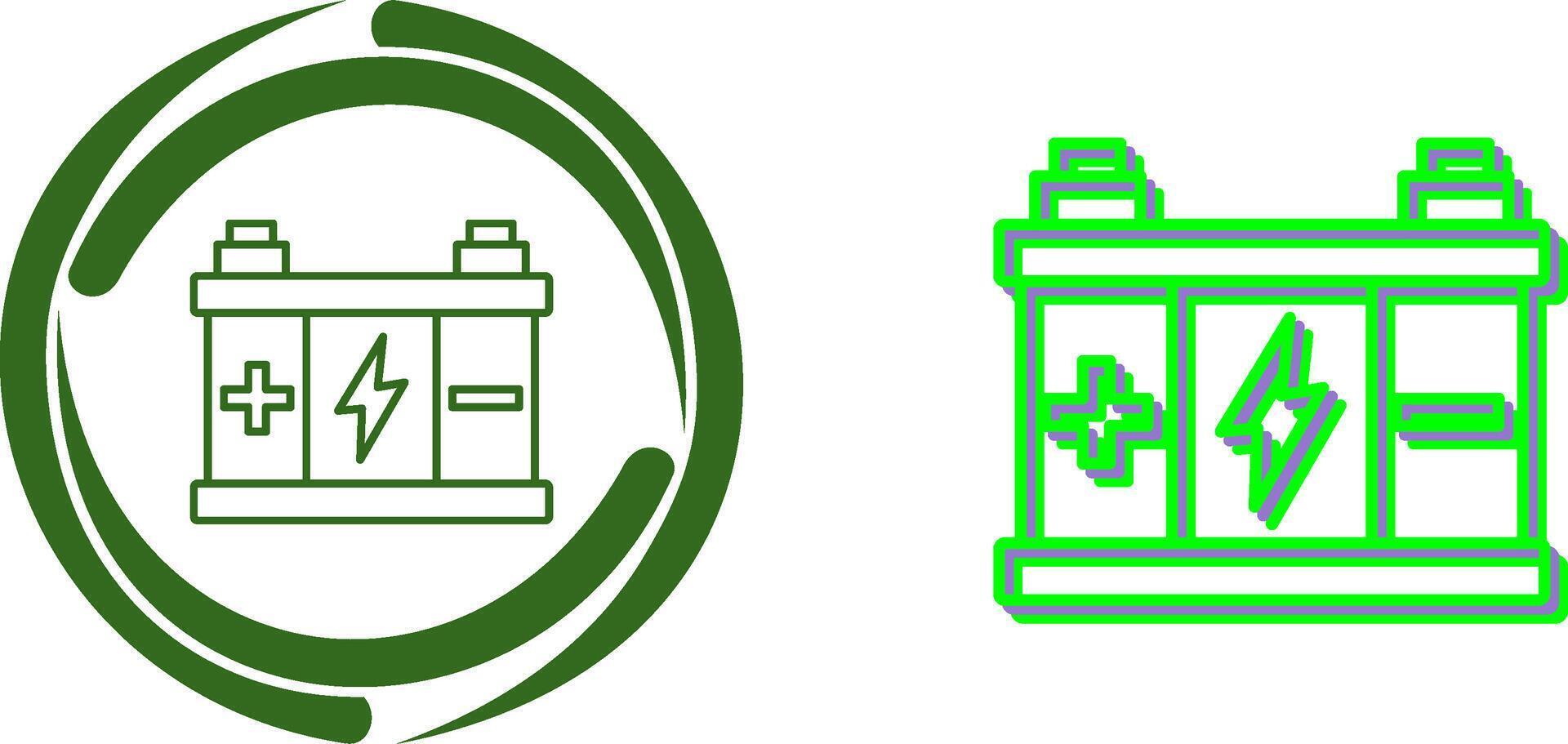 Battery Icon Design vector