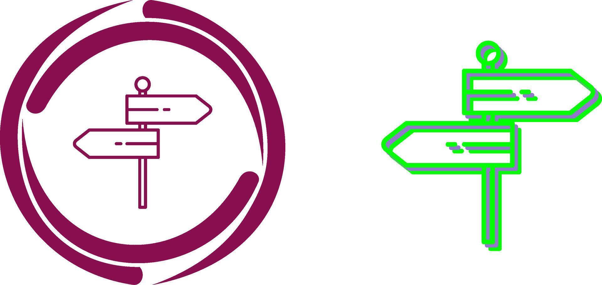 Direction Icon Design vector