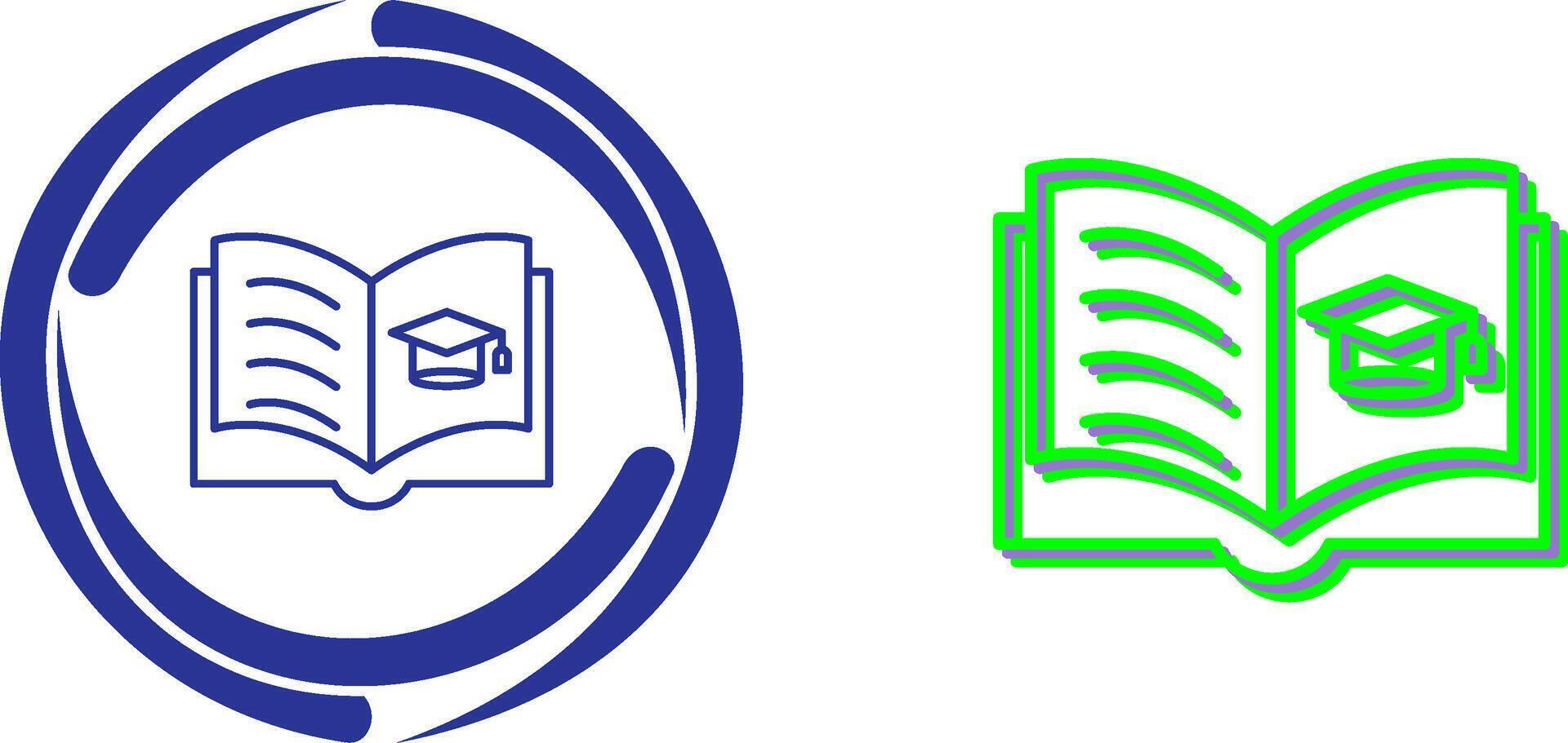 Open Book Icon Design vector