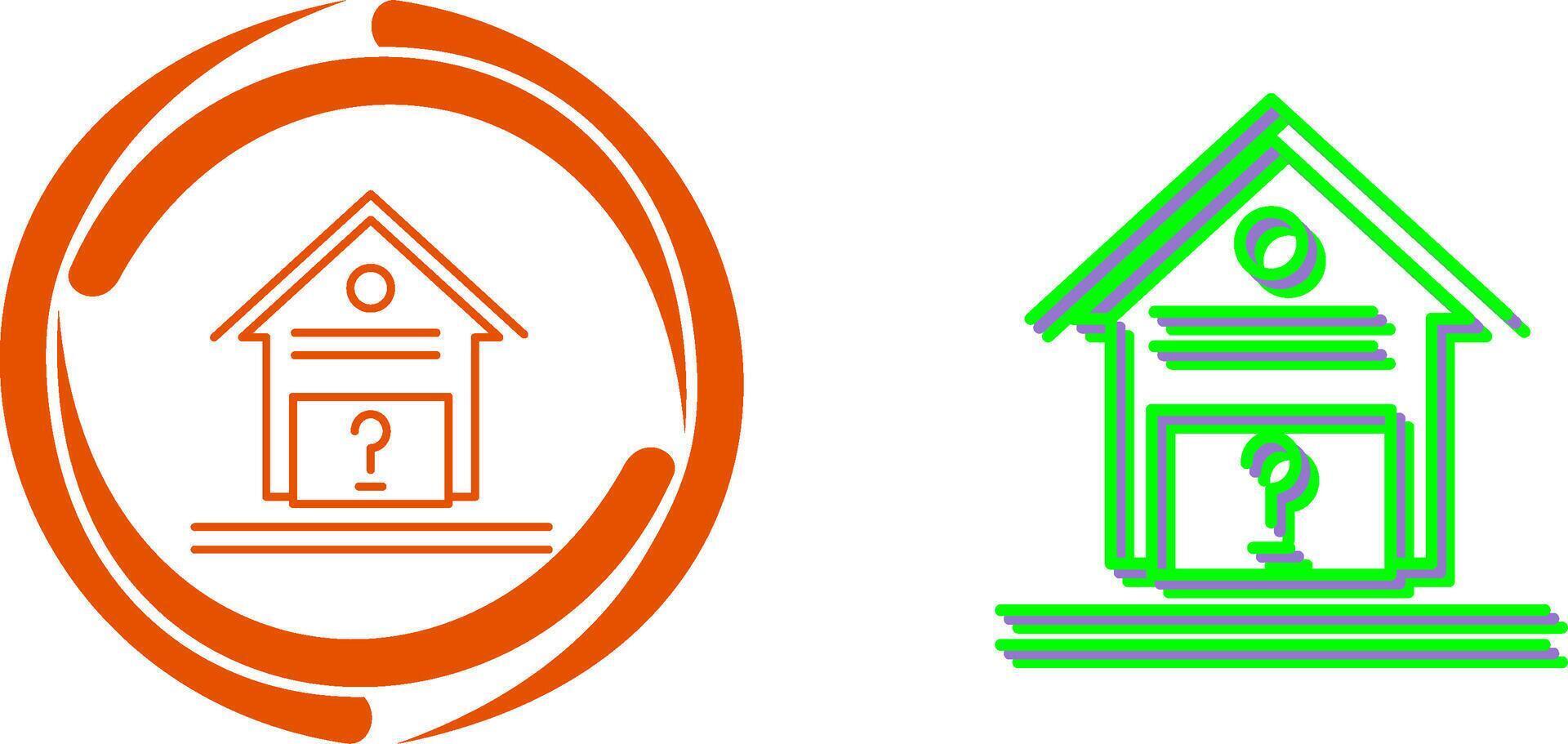Unknown Icon Design vector