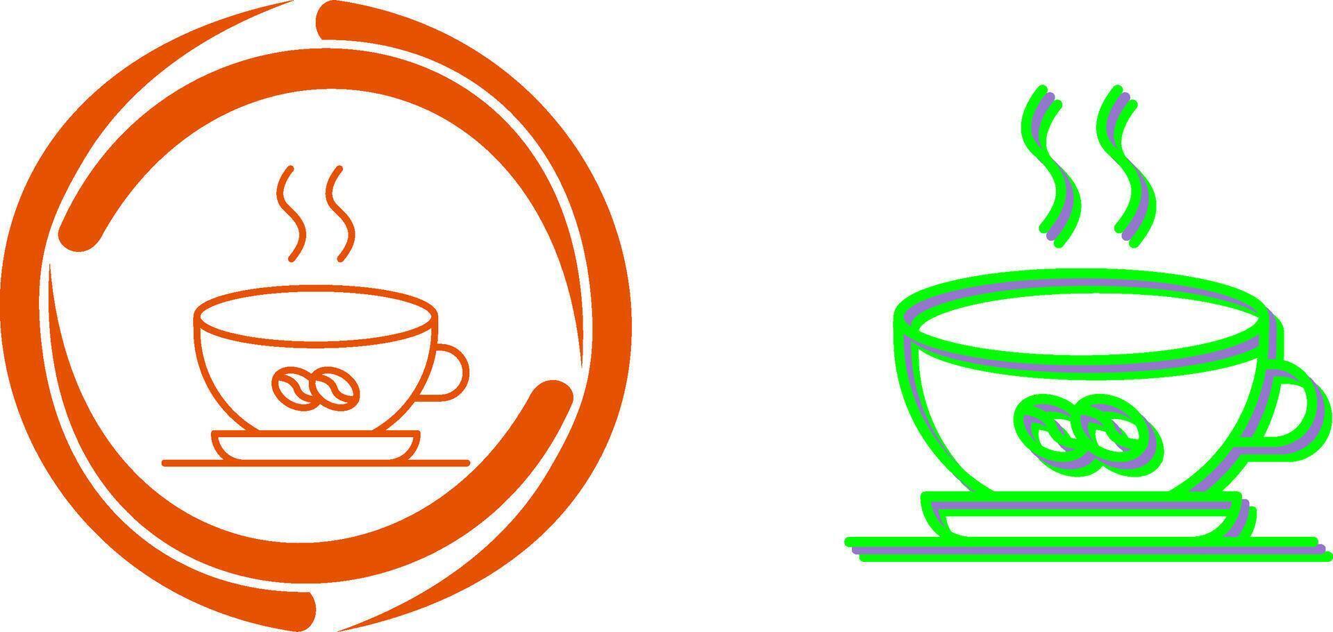 Coffee Cup Icon Design vector