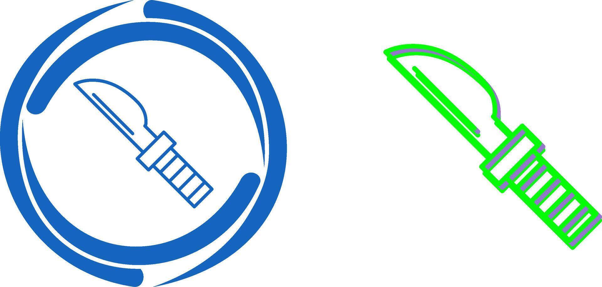Knife Icon Design vector