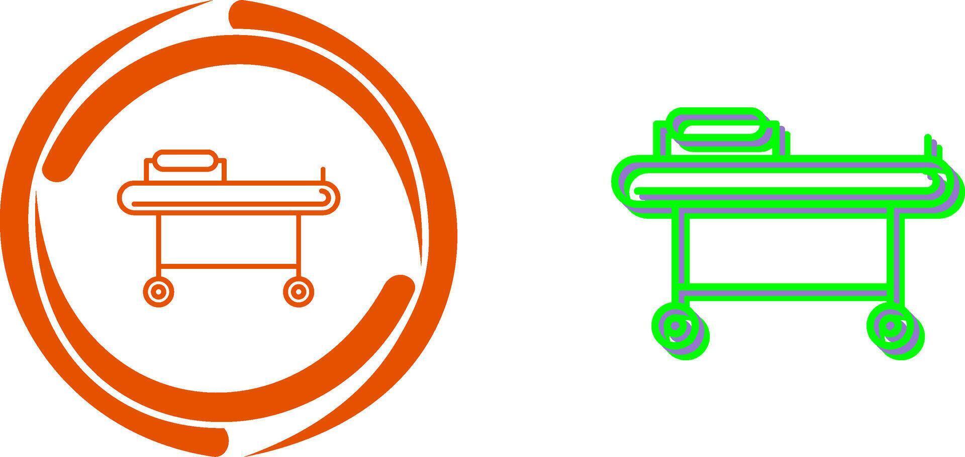Stretcher Icon Design vector