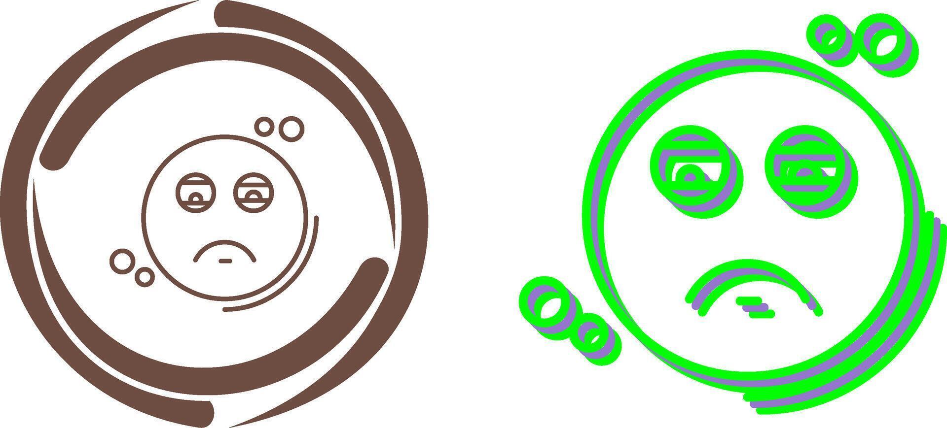Tired Icon Design vector