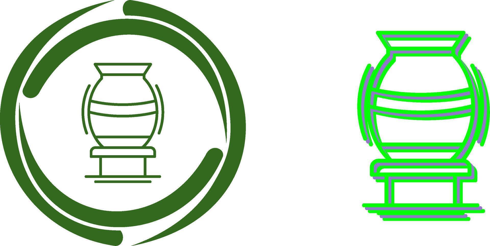 vase Icon Design vector