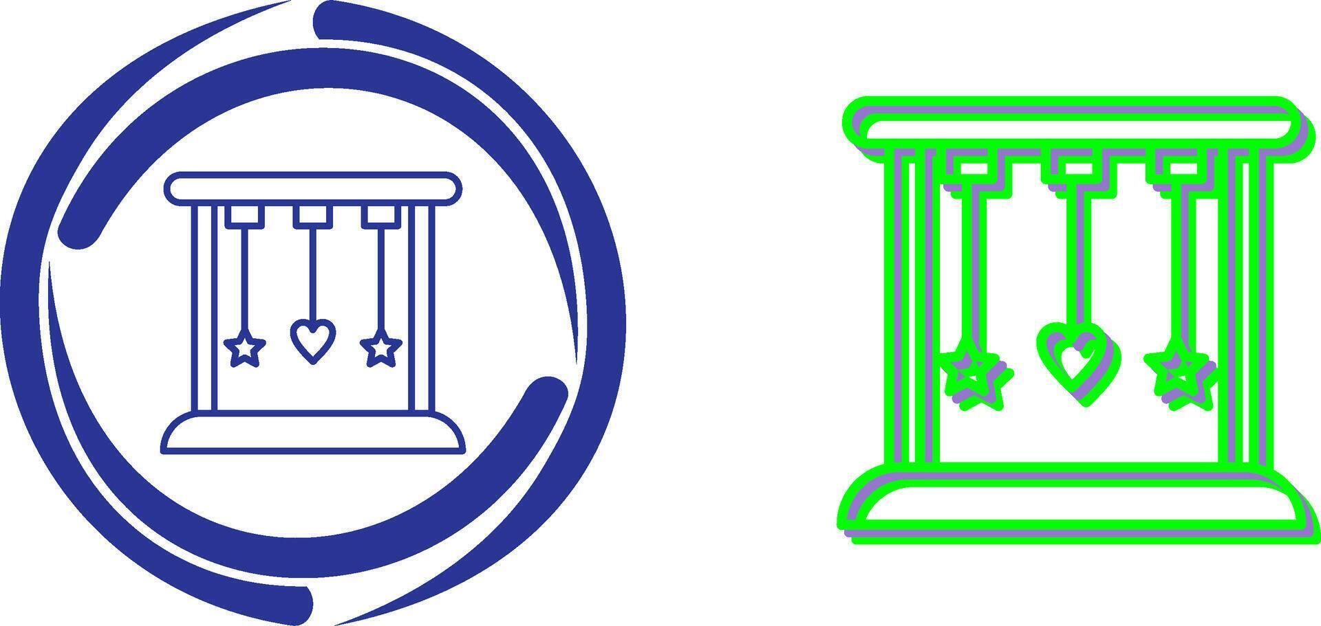 Cradle Icon Design vector
