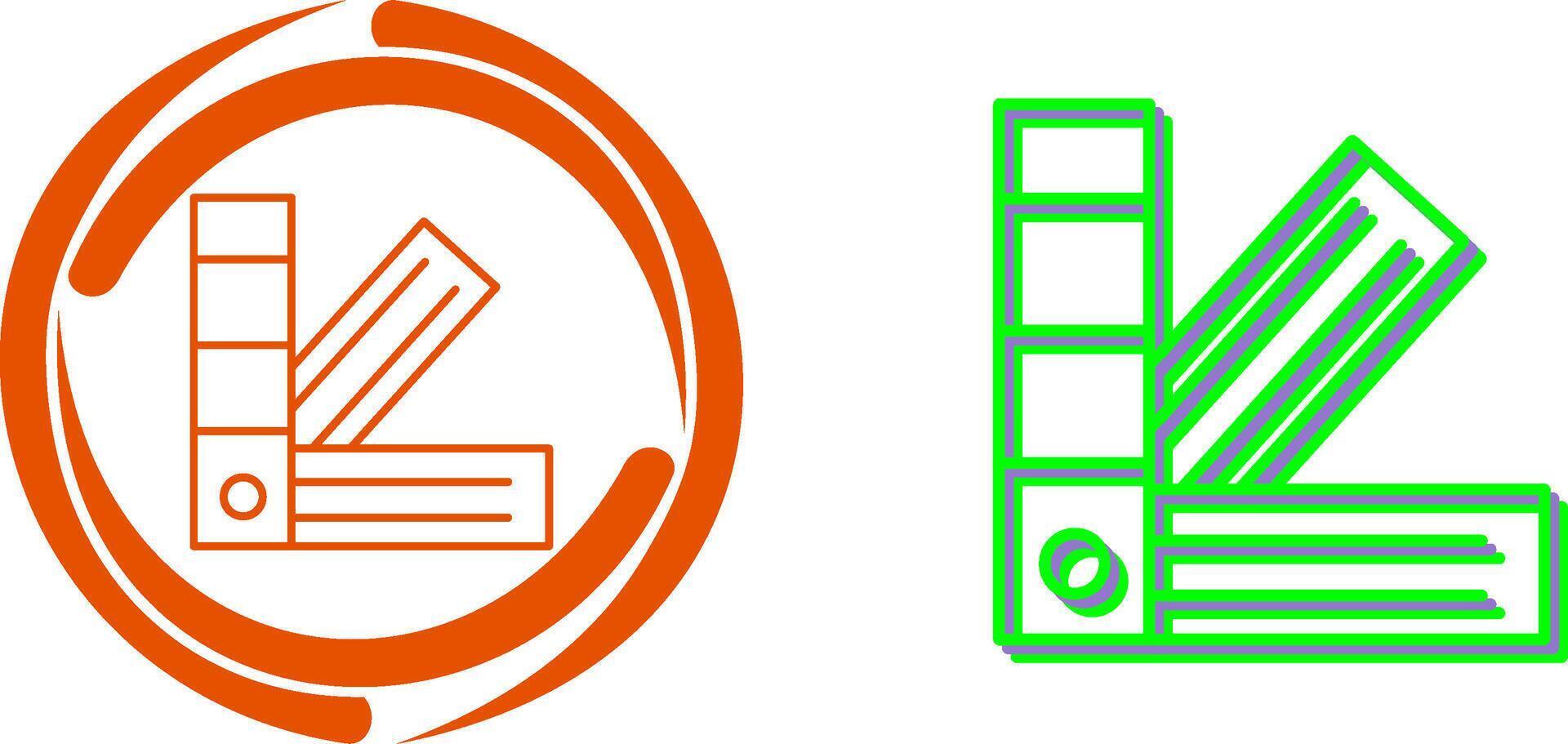 Pantone Icon Design vector