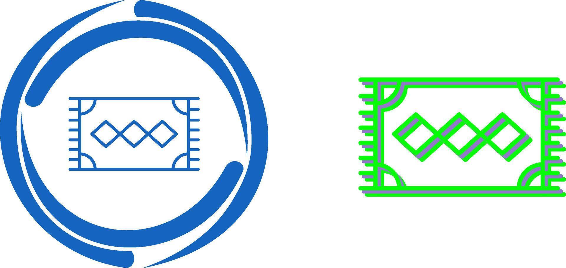 Rug Icon Design vector